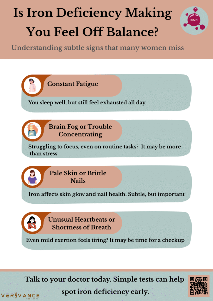 Is Iron Deficiency Making You Feel Off Balance